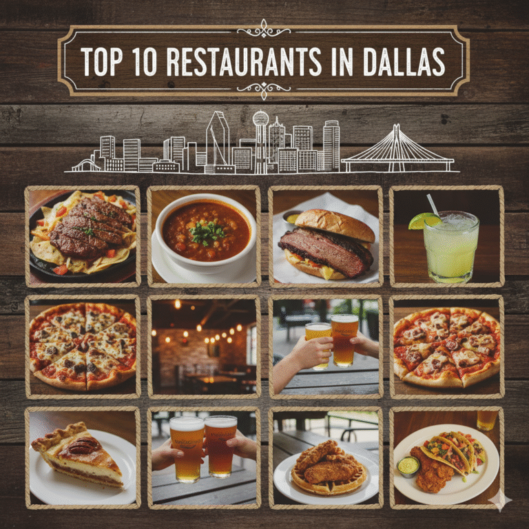 Top 10 Restaurants in Dallas from BBQ to Fine Dining