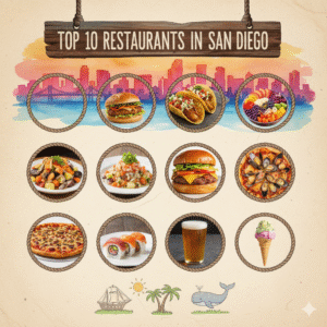 Read more about the article Sun, Surf, and Supper: The 10 San Diego Restaurants You Must Experience