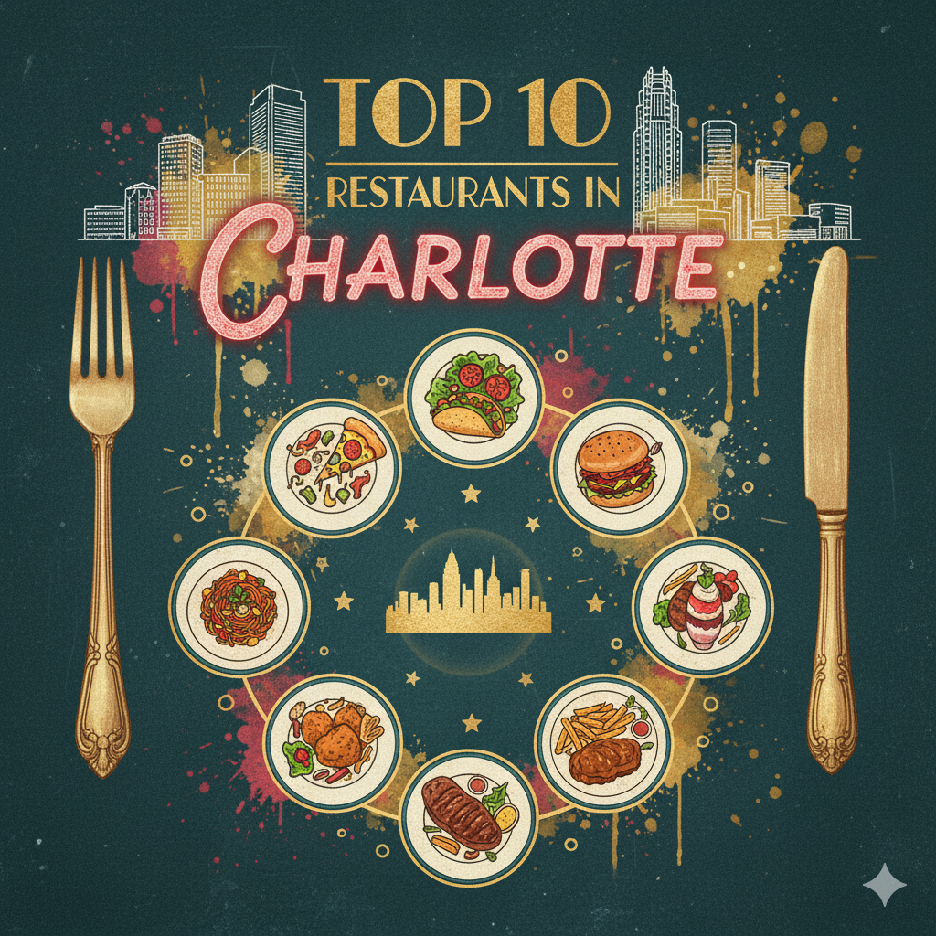 You are currently viewing The Queen’s Feast: A Guide to the Top 10 Best Restaurants in Charlotte
