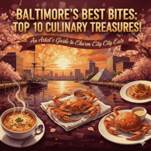 Read more about the article Charm City’s Eats: The Top 10 Best Restaurants in Baltimore