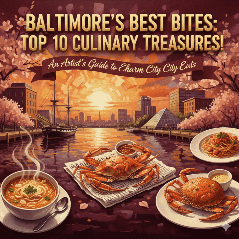 Charm City’s Eats: The Top 10 Best Restaurants in Baltimore