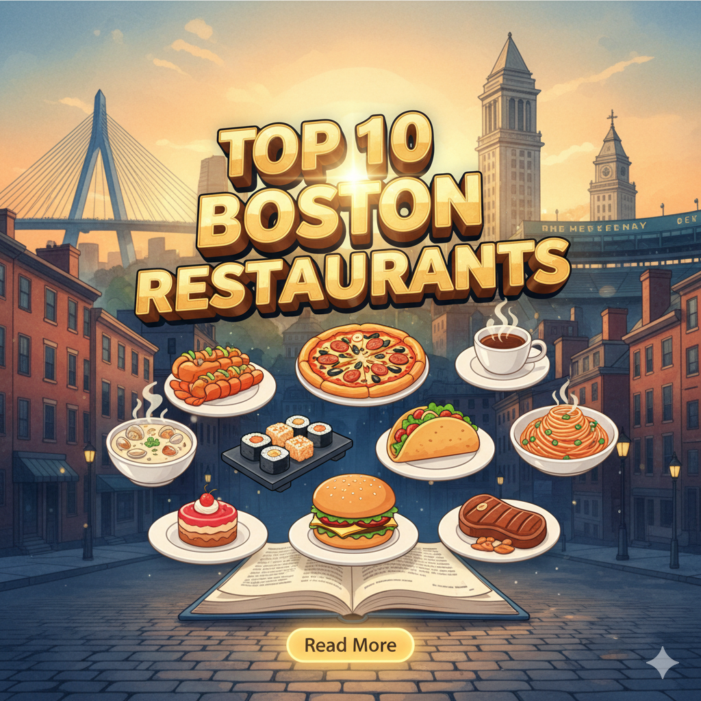 Read more about the article The Top 10 Hottest & Best Restaurants in Boston