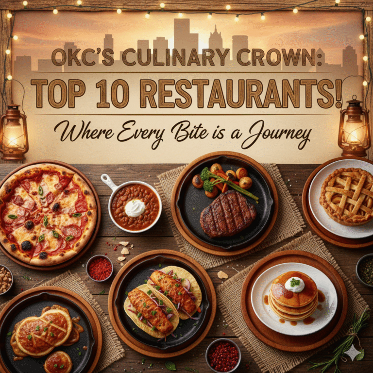 Heartland’s Finest: Best 10 Amazing Restaurants in OKC