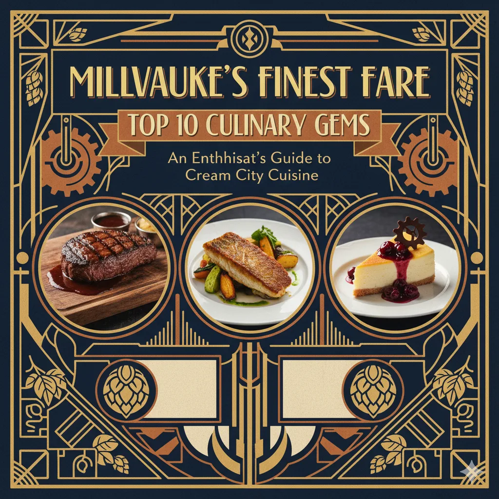 You are currently viewing Milwaukee’s 10 Best Restaurants: From Upscale Stars to Burger Legends